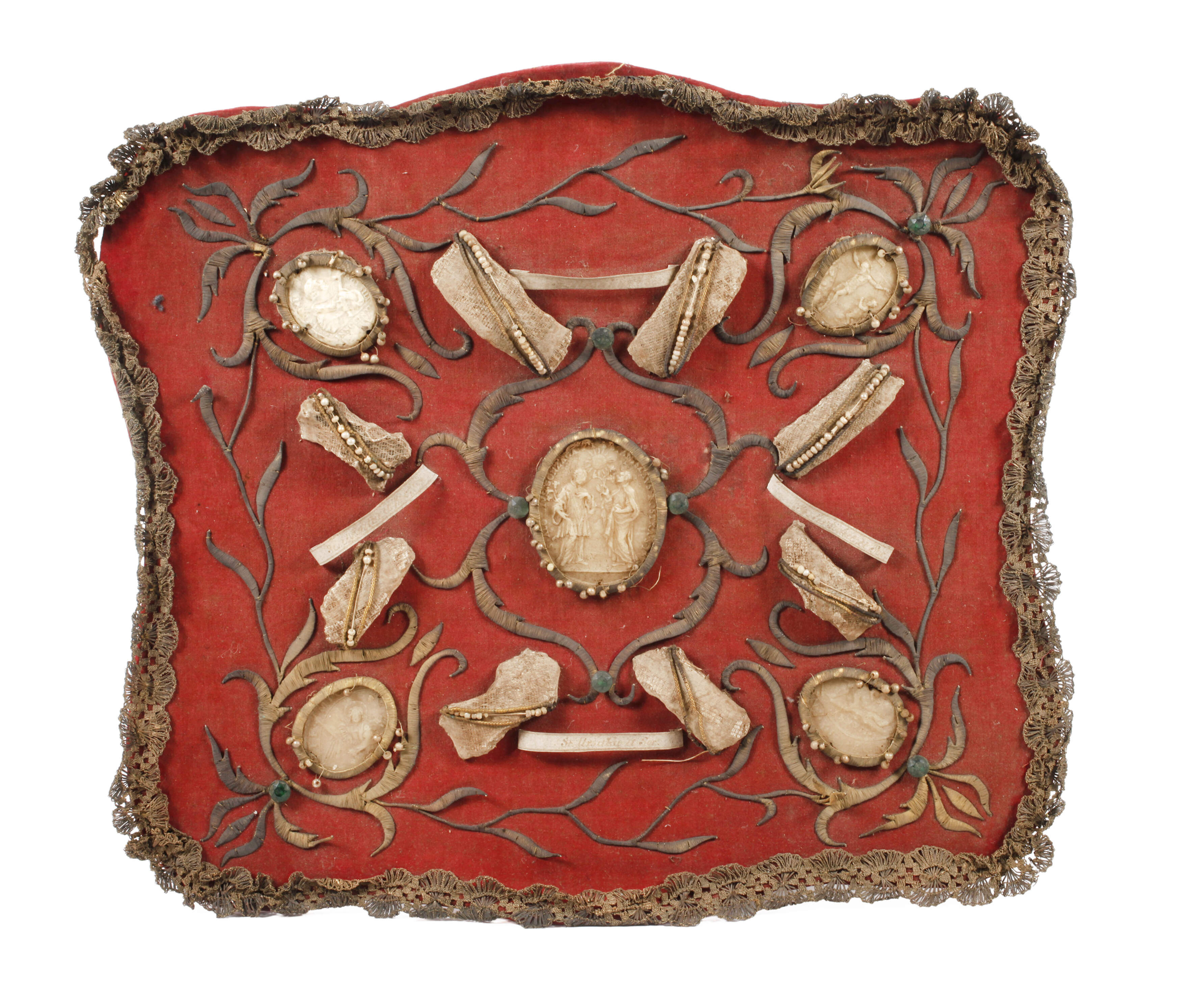 Barockes Reliquienbild
