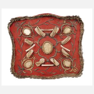Barockes Reliquienbild
