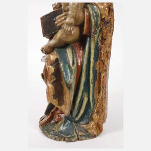 Geschnitzte Madonna
