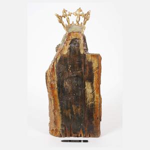 Geschnitzte Madonna