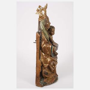 Geschnitzte Madonna