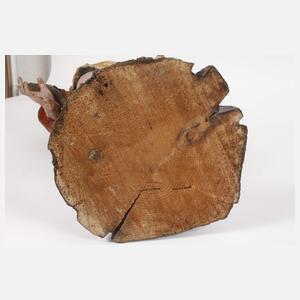Geschnitzte Heiligenfigur