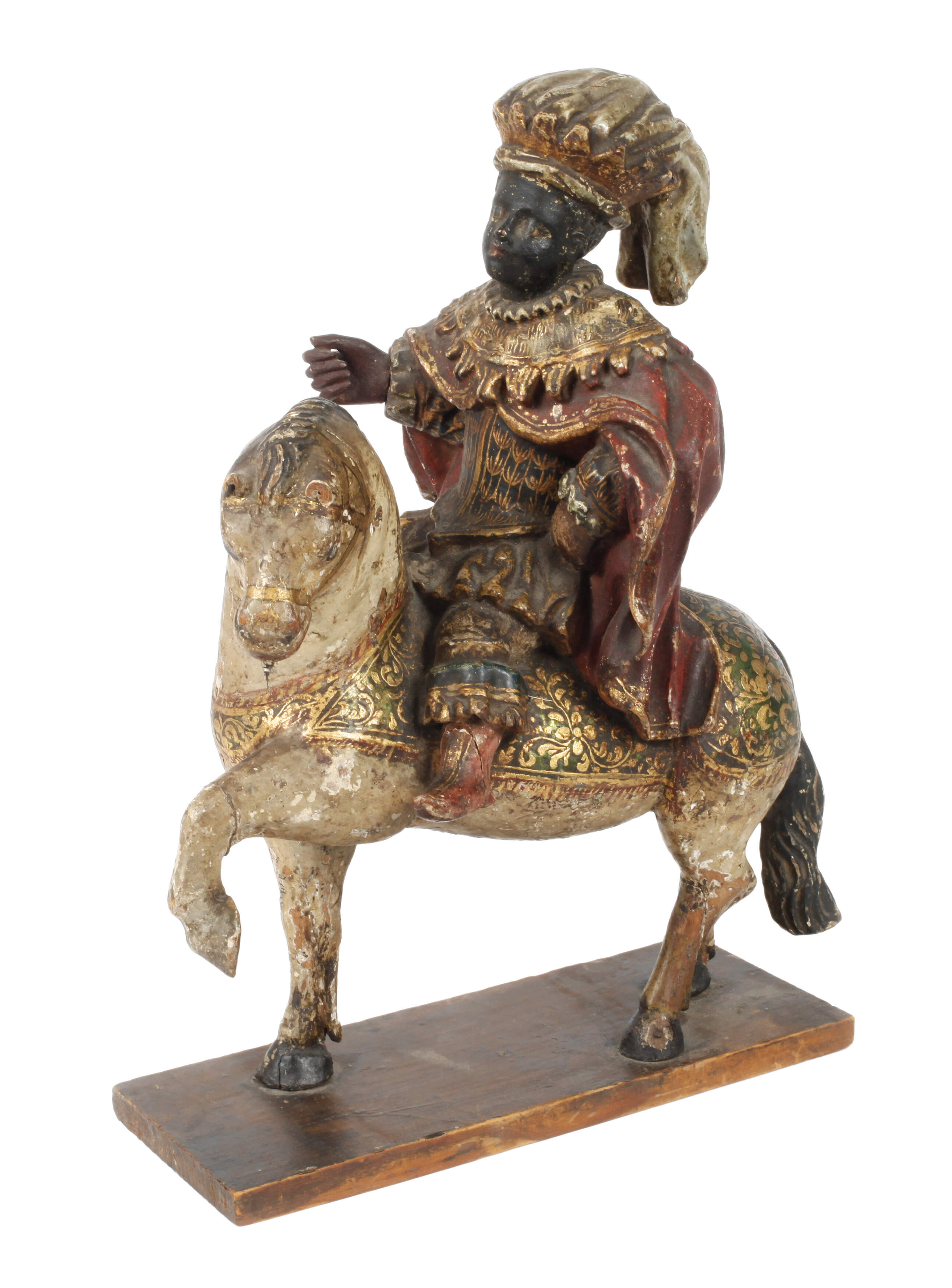 Frühbarocke Krippenfigur