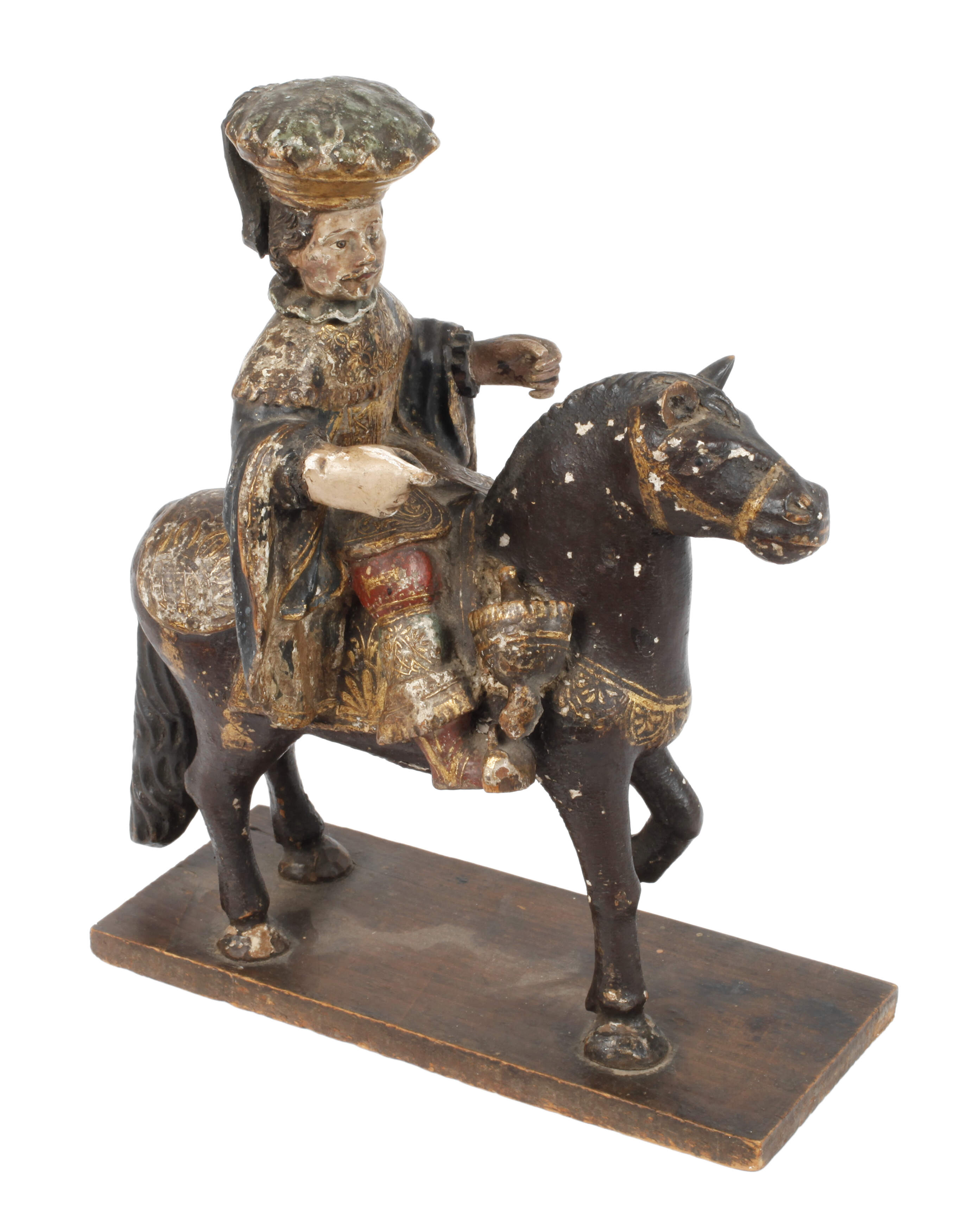 Frühbarocke Krippenfigur