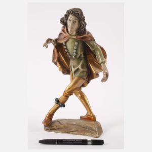 Drei geschnitzte Figuren