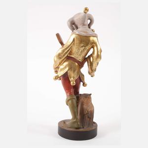 Drei geschnitzte Figuren
