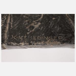Karl Kemedinger, Schreitender Löwe