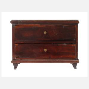 Modellkommode Biedermeier