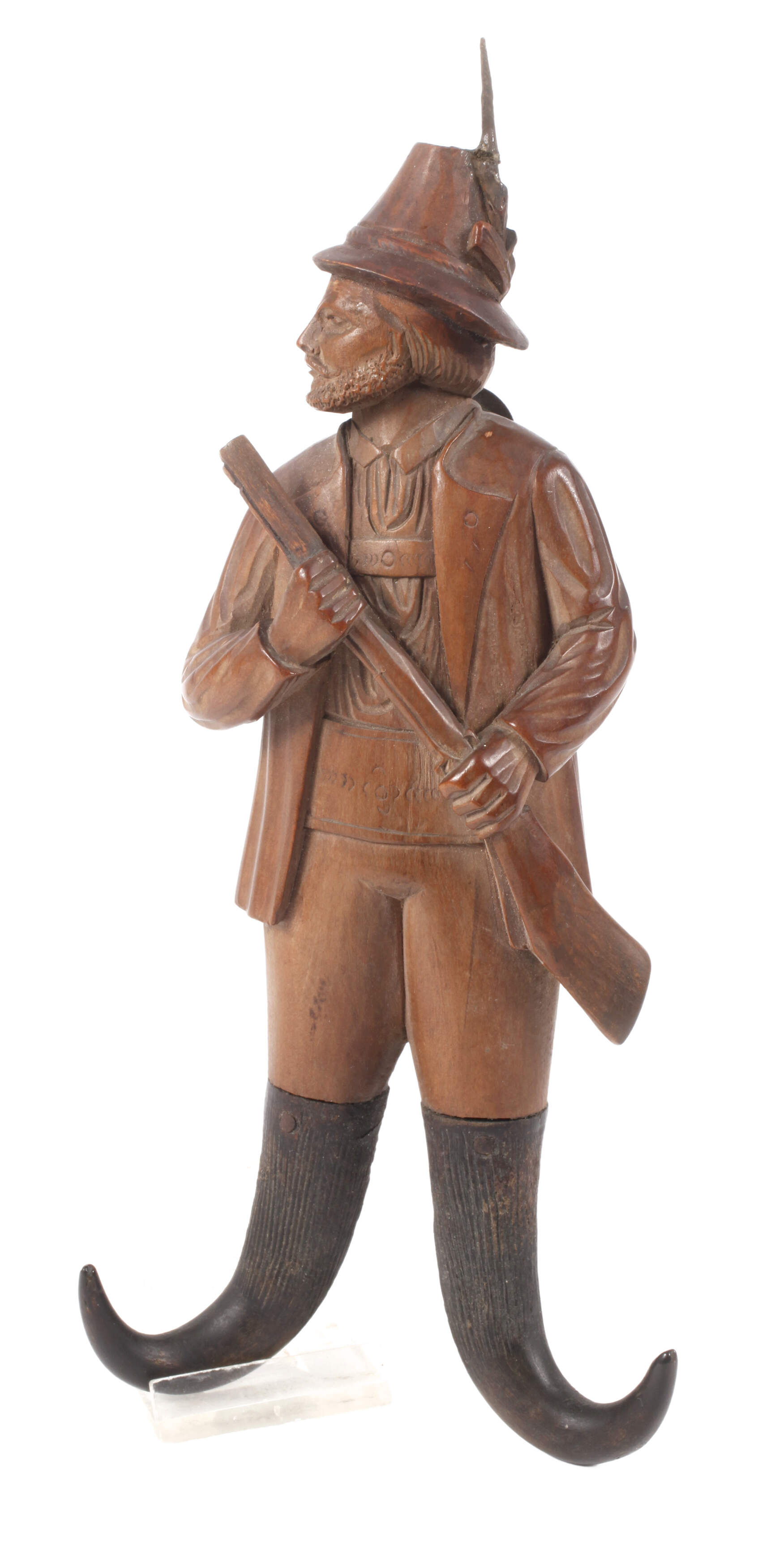 Jagdlicher Wandhaken