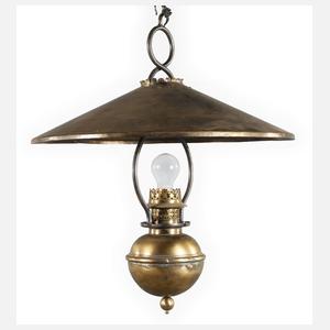Deckenlampe Messing