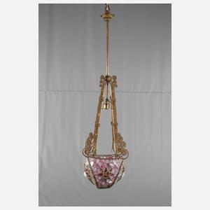 Bleiglaslampe Jugendstil
