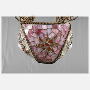 Bleiglaslampe Jugendstil