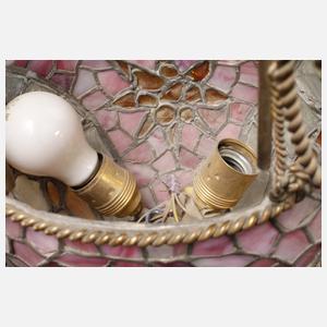 Bleiglaslampe Jugendstil