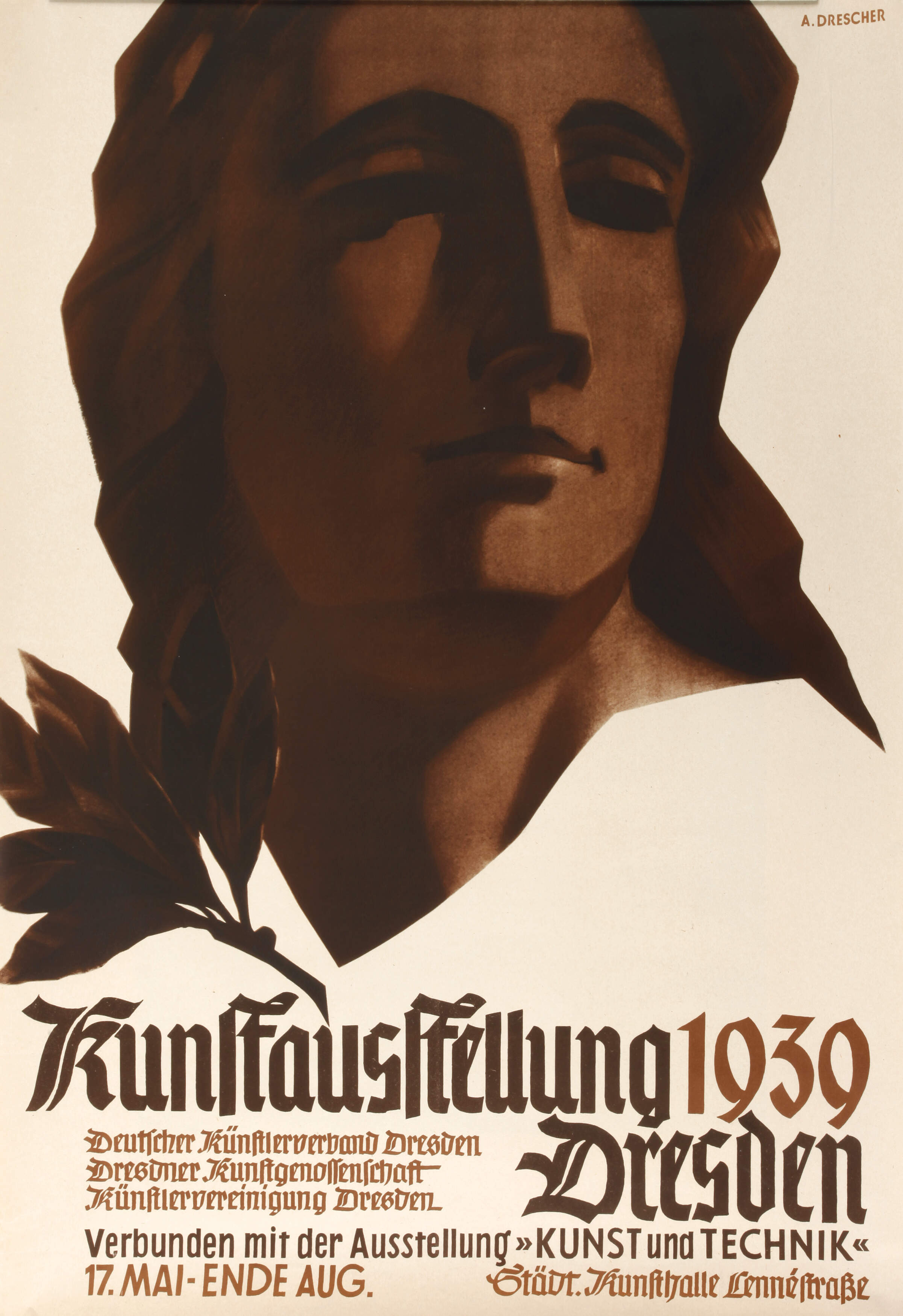 Ausstellungsplakat Dresden 1939
