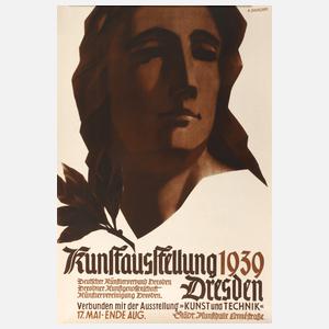 Ausstellungsplakat Dresden 1939
