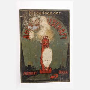 Werbeschild