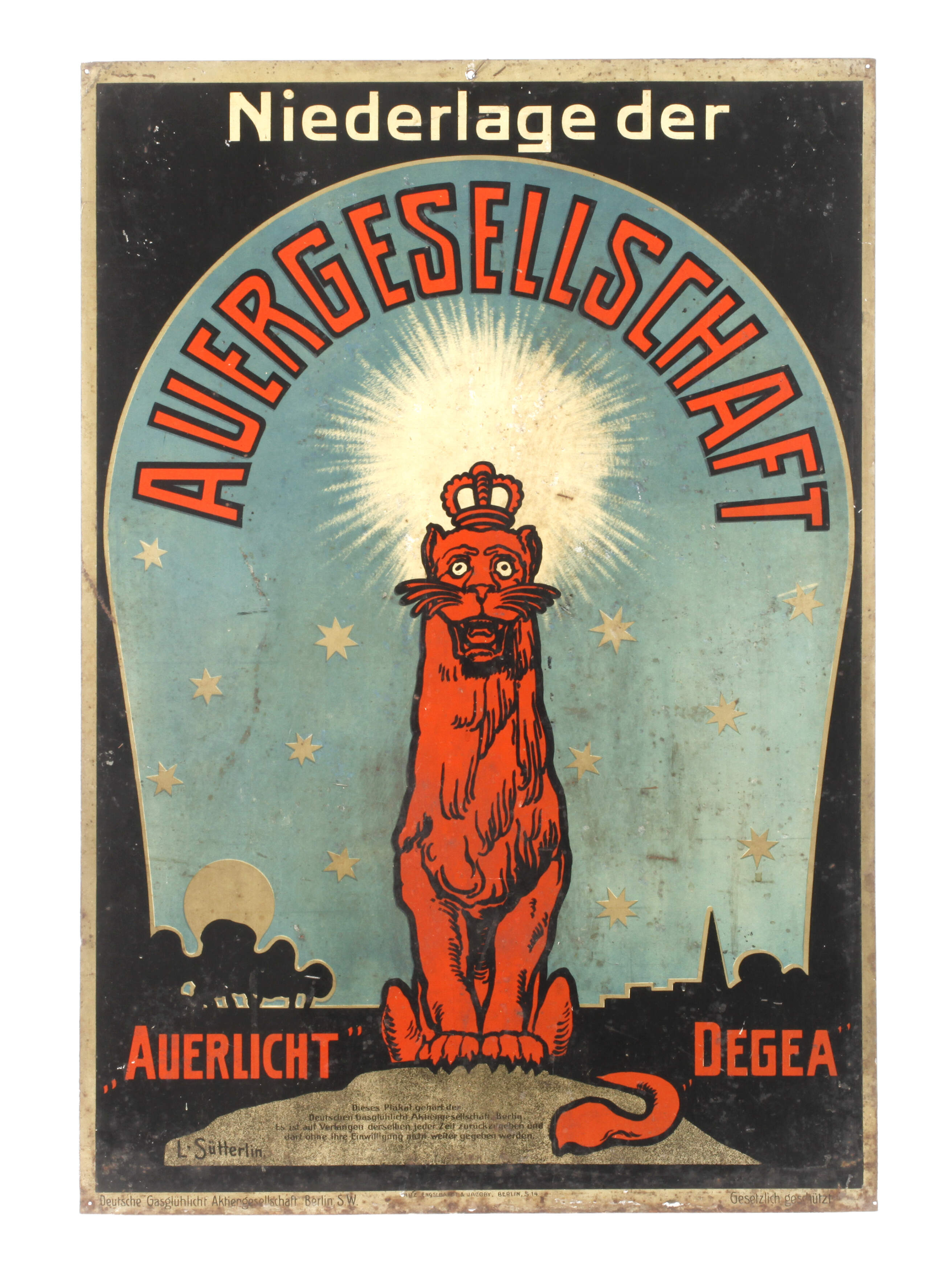 Werbeschild