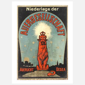 Werbeschild