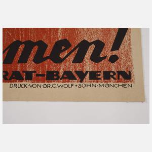 Plakat Landesbürgerrat Bayern