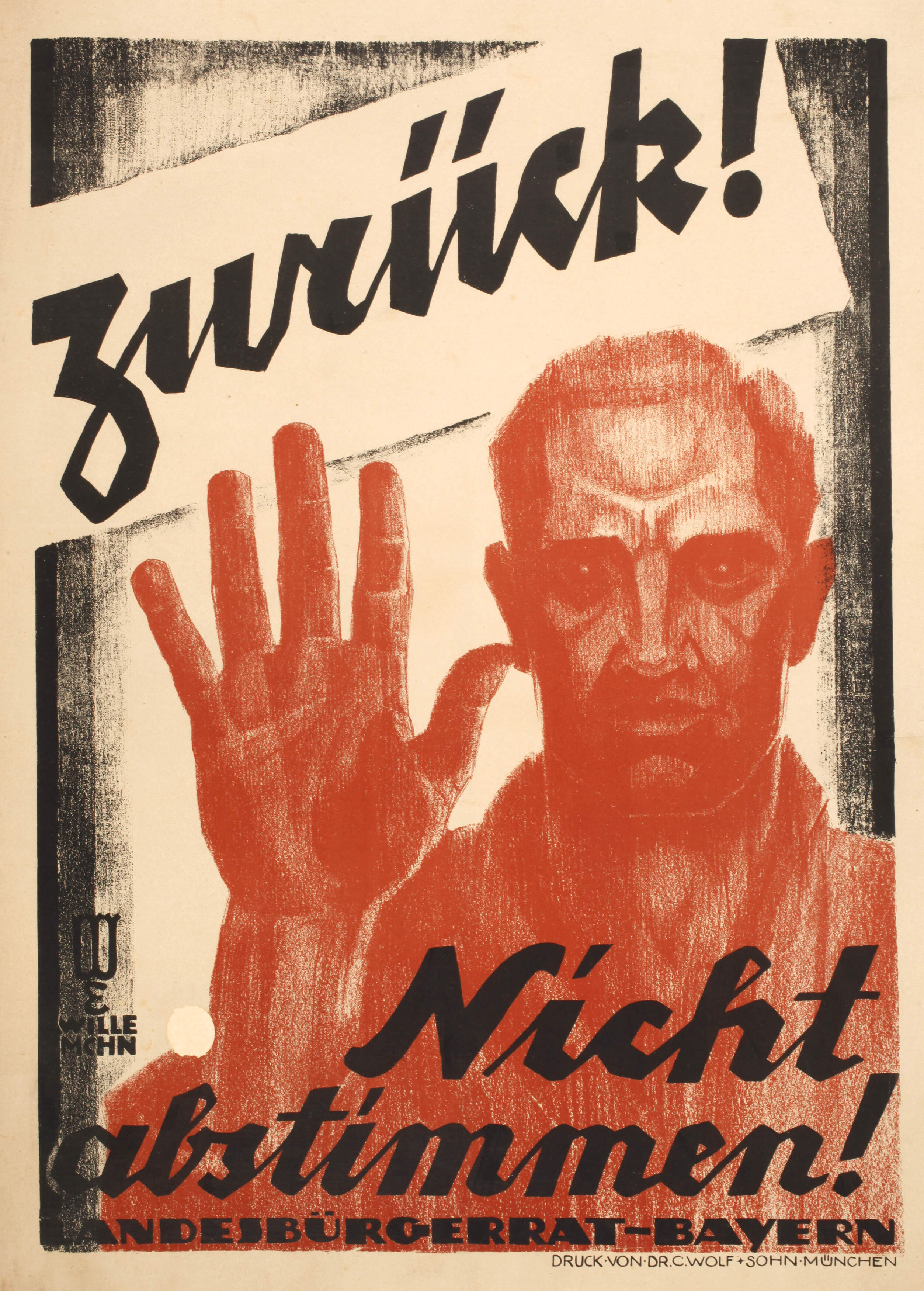Plakat Landesbürgerrat Bayern
