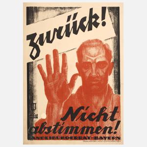 Plakat Landesbürgerrat Bayern