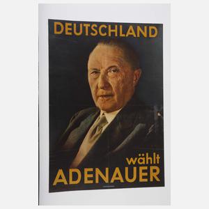 Historisches CDU-Wahlplakat