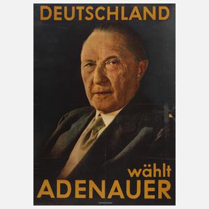 Historisches CDU-Wahlplakat