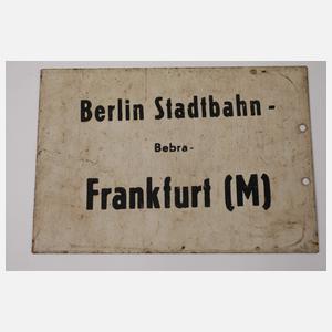 Konvolut Hinweistafeln Eisenbahn