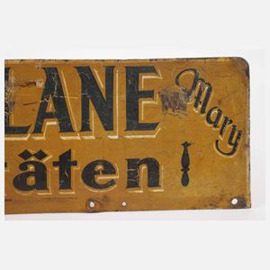 Werbeschild