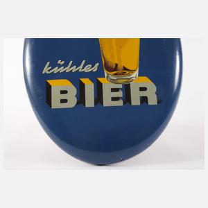 Werbeschild Bier