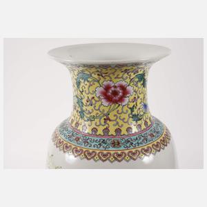 Bodenvase Famille rose