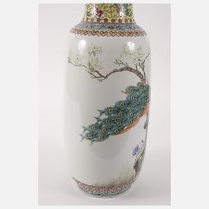 Bodenvase Famille rose