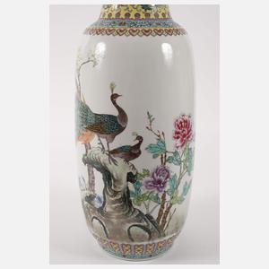 Bodenvase Famille rose