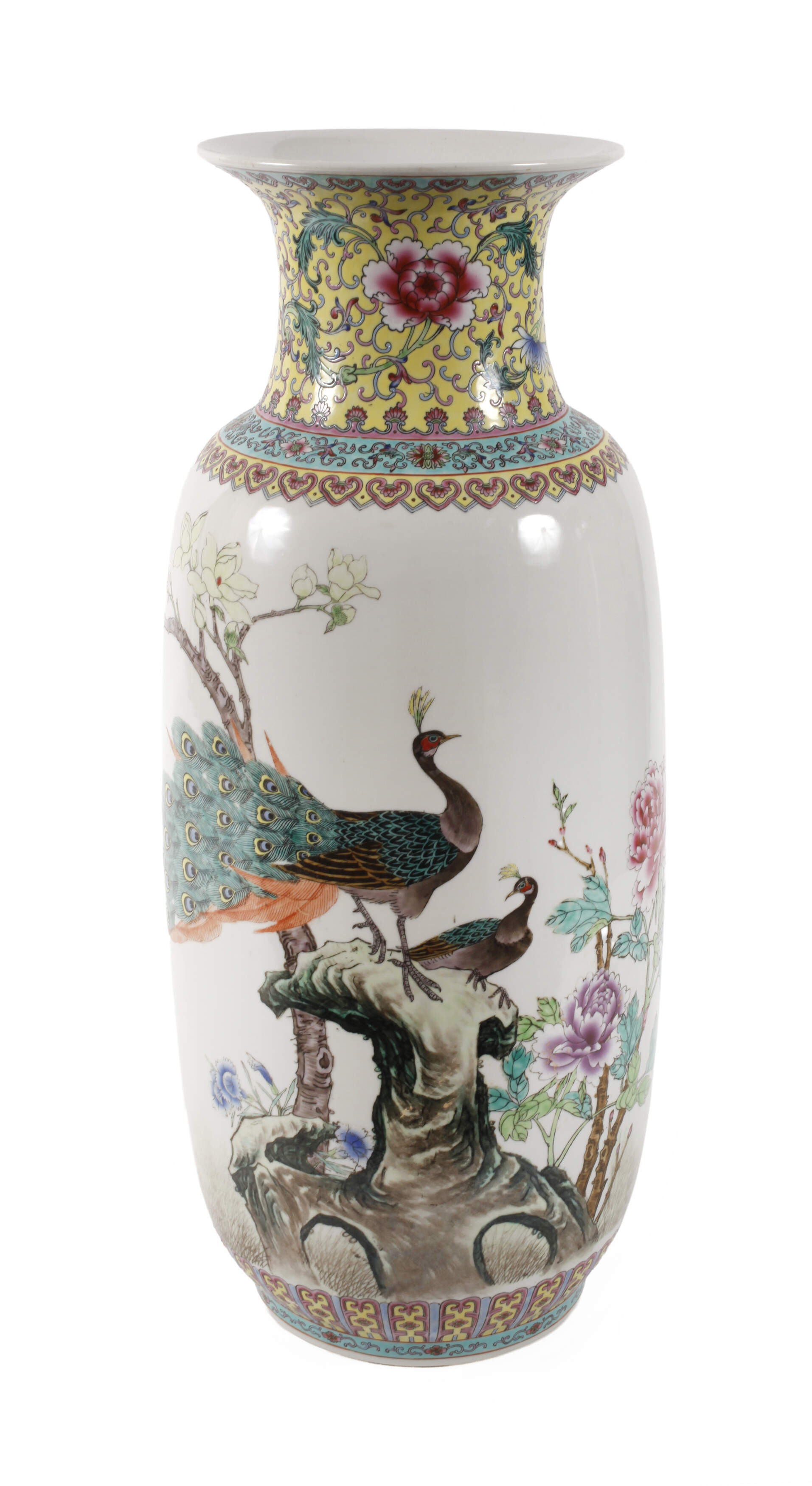 Bodenvase Famille rose