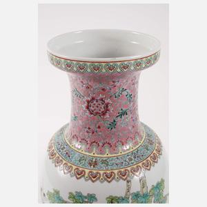 Bodenvase Famille rose