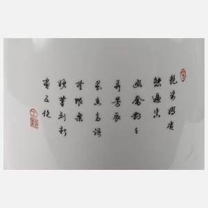 Bodenvase Famille rose