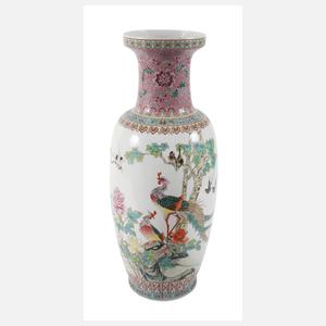Bodenvase Famille rose