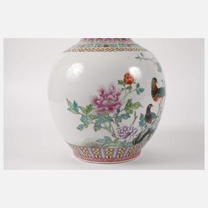 Bodenvase Famille rose