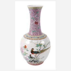 Bodenvase Famille rose