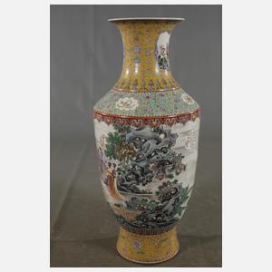 Bodenvase Famille rose