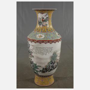 Bodenvase Famille rose