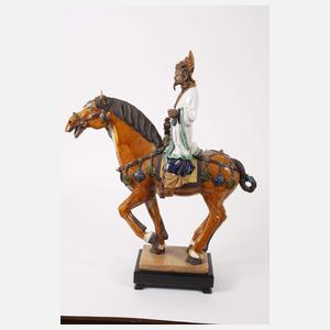 Reiterfigur im Tang-Stil