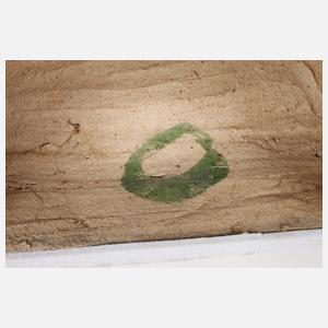 Terrakottaplastik Wächterlöwe