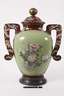 Große Henkelvase Cloisonné
