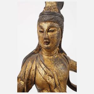 Schnitzerei Guanyin