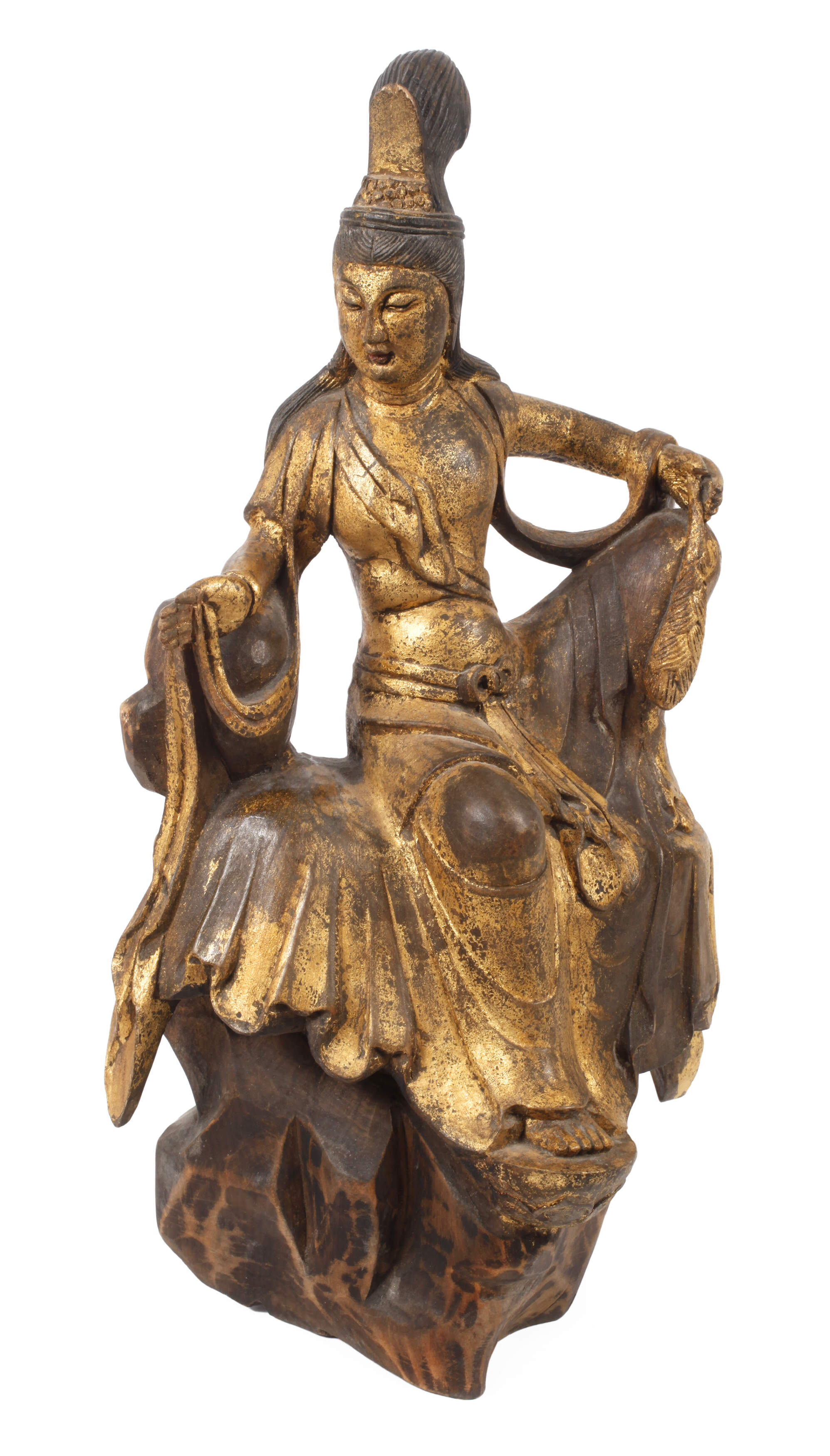 Schnitzerei Guanyin