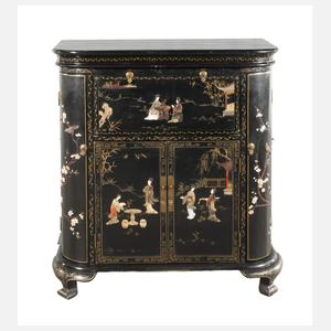 Barschrank mit Chinoiserien