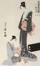 Hosoda Eishi, zwei Geishas