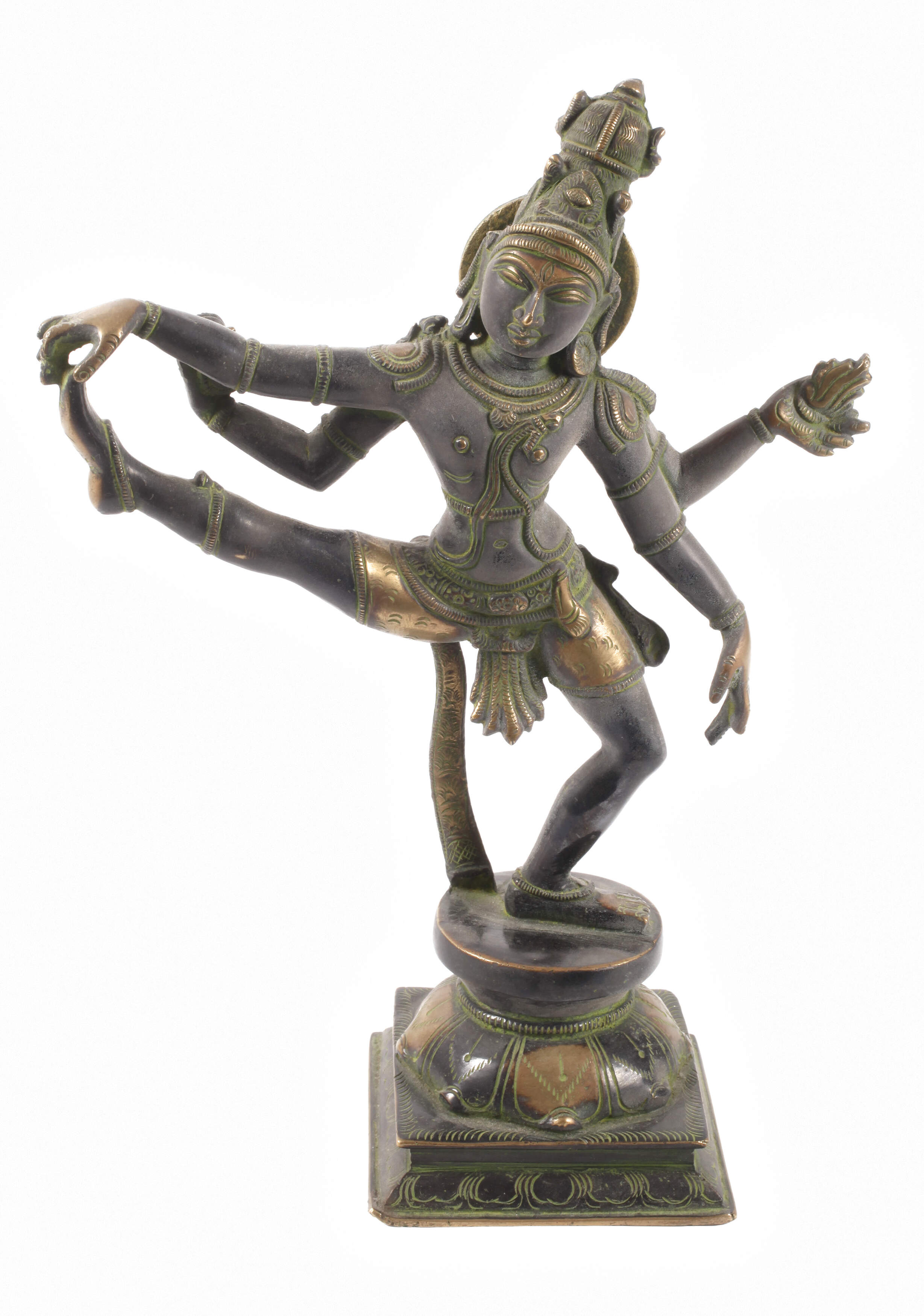 Bronzeplastik Shiva