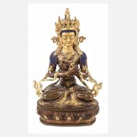 Bronzeplastik Vajrasattva111